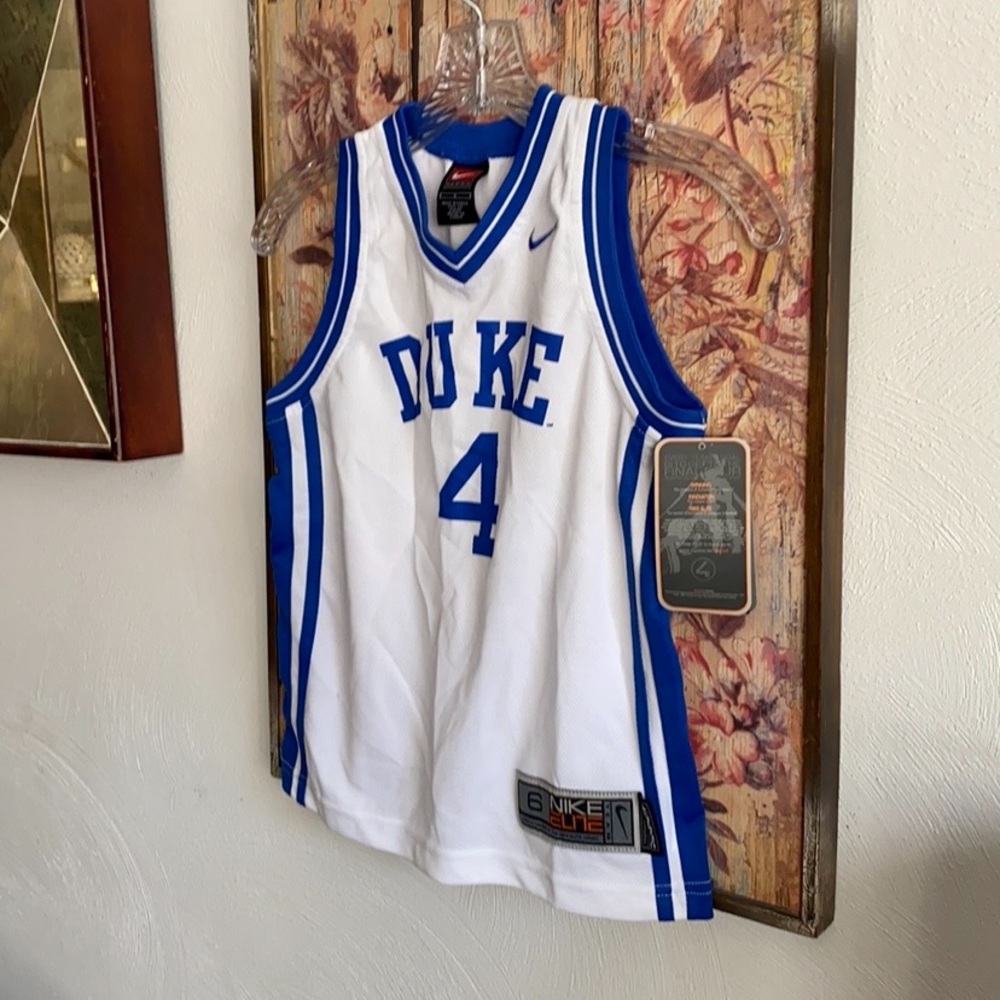 DUKE BASKETBALL JERSEY NIKE TEAM DUKE BLUE DEVILS NWT BASKETBALL JERSEY KIDS 6 - Picture 10 of 10